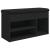 Bancă de pantofi, negru, 82x32x45,5 cm, lemn prelucrat GartenMobel Dekor