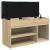 Bancă de pantofi stejar sonoma 82x32x45,5 cm lemn prelucrat GartenMobel Dekor
