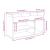 Bancă de pantofi stejar sonoma 82x32x45,5 cm lemn prelucrat GartenMobel Dekor