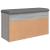 Bancă de pantofi, gri sonoma, 82x32x45,5 cm, lemn prelucrat GartenMobel Dekor