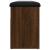 Bancă de pantofi, stejar maro, 82x32x45,5 cm, lemn prelucrat GartenMobel Dekor