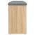 Bancă pentru pantofi stejar sonoma 102x32x50 cm lemn prelucrat GartenMobel Dekor
