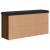 Bancă de pantofi, stejar maro, 102x32x50 cm, lemn prelucrat GartenMobel Dekor