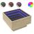 Măsuță de cafea cu LED stejar sonoma 50x50x30 cm lemn prelucrat GartenMobel Dekor