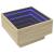 Măsuță de cafea cu LED stejar sonoma 50x50x30 cm lemn prelucrat GartenMobel Dekor