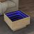 Măsuță de cafea cu LED stejar sonoma 50x50x30 cm lemn prelucrat GartenMobel Dekor
