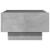 Măsuță de cafea cu LED, gri beton, 50x50x30 cm, lemn prelucrat GartenMobel Dekor