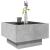Măsuță de cafea cu LED, gri beton, 50x50x30 cm, lemn prelucrat GartenMobel Dekor