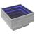 Măsuță de cafea cu LED sonoma gri 50x50x30cm lemn prelucrat GartenMobel Dekor