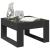 Măsuță de cafea cu LED infinity, negru, 50x53x30 cm GartenMobel Dekor