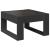 Măsuță de cafea cu LED infinity, negru, 50x53x30 cm GartenMobel Dekor