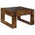 Măsuță de cafea cu LED infinity, stejar fumuriu, 50x53x30 cm GartenMobel Dekor