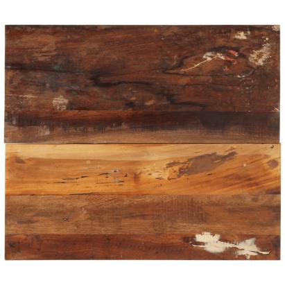 Blat masă dreptunghiular 60x70 cm lemn masiv reciclat 15-16 mm GartenMobel Dekor