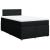Pat box spring cu saltea, negru, 120x190 cm, catifea GartenMobel Dekor