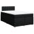 Pat box spring cu saltea, negru, 120x190 cm, catifea GartenMobel Dekor