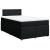Pat box spring cu saltea, negru, 120x190 cm, catifea GartenMobel Dekor
