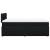 Pat box spring cu saltea, negru, 120x190 cm, catifea GartenMobel Dekor