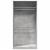 Șifonier, gri beton, 100x50x200 cm, PAL GartenMobel Dekor