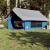 Cort camping pentru 5 persoane, albastru, impermeabil GartenMobel Dekor