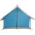 Cort camping pentru 5 persoane, albastru, impermeabil GartenMobel Dekor
