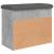 Bancă de pantofi, gri beton, 62x32x50 cm, lemn prelucrat GartenMobel Dekor