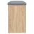 Bancă pentru pantofi stejar sonoma 82x32x50 cm lemn prelucrat GartenMobel Dekor