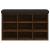 Bancă de pantofi, stejar maro, 82x32x50 cm, lemn prelucrat GartenMobel Dekor