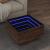 Măsuță de cafea cu LED stejar maro 50x50x30 cm lemn prelucrat GartenMobel Dekor