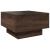 Măsuță de cafea cu LED stejar maro 50x50x30 cm lemn prelucrat GartenMobel Dekor