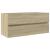 Dulap chiuvetă baie stejar sonoma 100x38,5x45 cm lemn prelucrat GartenMobel Dekor