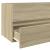 Dulap chiuvetă baie stejar sonoma 100x38,5x45 cm lemn prelucrat GartenMobel Dekor