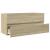 Dulap chiuvetă baie stejar sonoma 100x38,5x45 cm lemn prelucrat GartenMobel Dekor