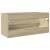 Dulap chiuvetă baie stejar sonoma 100x38,5x45 cm lemn prelucrat GartenMobel Dekor