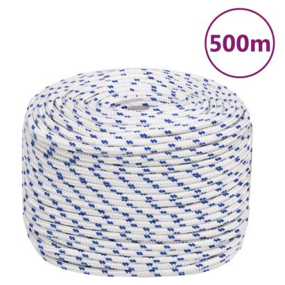 Frânghie de barcă, alb, 10 mm, 500 m, polipropilenă GartenMobel Dekor