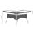 Set mobilier grădină, 5 piese, negru, poliratan/sticlă tratată GartenMobel Dekor