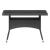 Set mobilier grădină, 5 piese, negru, poliratan/sticlă tratată GartenMobel Dekor