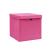 Cutii depozitare cu capace, 10 buc., roz, 28x28x28 cm GartenMobel Dekor