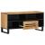 Dulap TV, 100x34x46 cm, lemn masiv mango brut GartenMobel Dekor