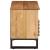 Dulap TV, 100x34x46 cm, lemn masiv mango brut GartenMobel Dekor
