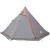 Cort de camping tipi pentru 5 persoană, gri, impermeabil GartenMobel Dekor
