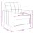 Set de canapele, 3 piese, negru, textil GartenMobel Dekor
