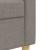 Set de canapele cu perne, 3 piese, gri taupe, textil GartenMobel Dekor