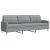 Set de canapele, 2 piese, gri deschis, material textil GartenMobel Dekor