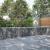 Coș gabion cu capac, 300x50x50 cm, fier galvanizat GartenMobel Dekor