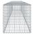 Coș gabion cu capac, argintiu, 500x50x50 cm, fier galvanizat GartenMobel Dekor