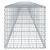Coș gabion cu capac, argintiu, 900x50x50 cm, fier galvanizat GartenMobel Dekor