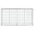 Coș gabion cu capac, 200x50x100 cm, fier galvanizat GartenMobel Dekor