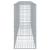 Coș gabion cu capac, 300x50x100 cm, fier galvanizat GartenMobel Dekor