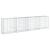Coș gabion cu capac, 400x50x100 cm, fier galvanizat GartenMobel Dekor