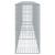 Coș gabion cu capac, 400x50x100 cm, fier galvanizat GartenMobel Dekor